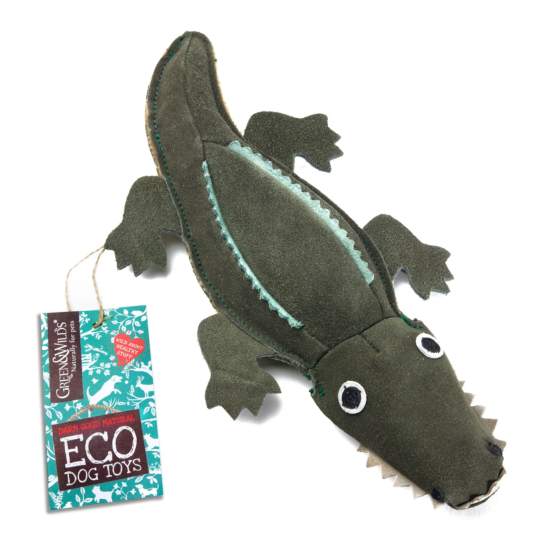 Green & Wilds Colin the Crocodile Toy 