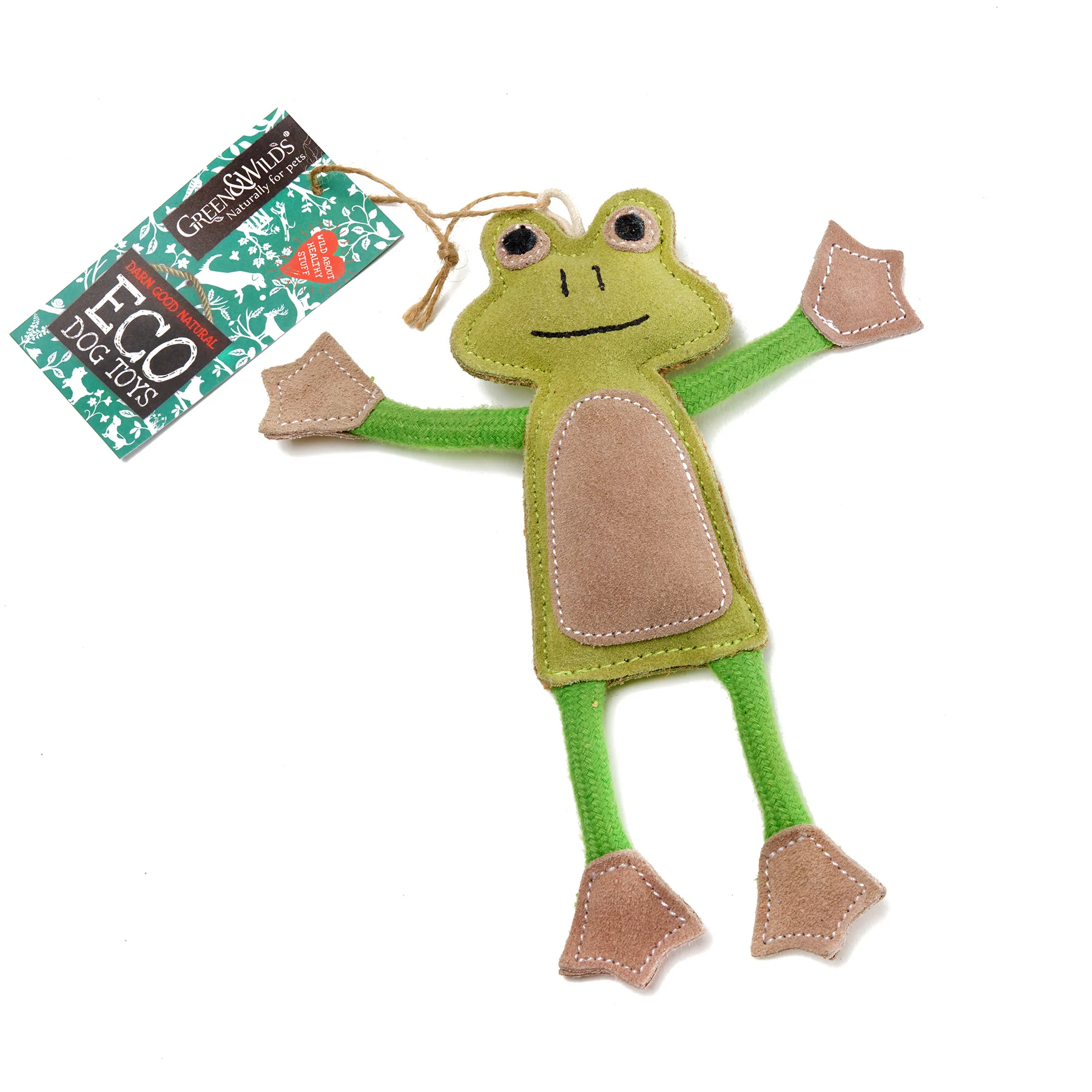 Green & Wilds Francois Le Frog Toy 