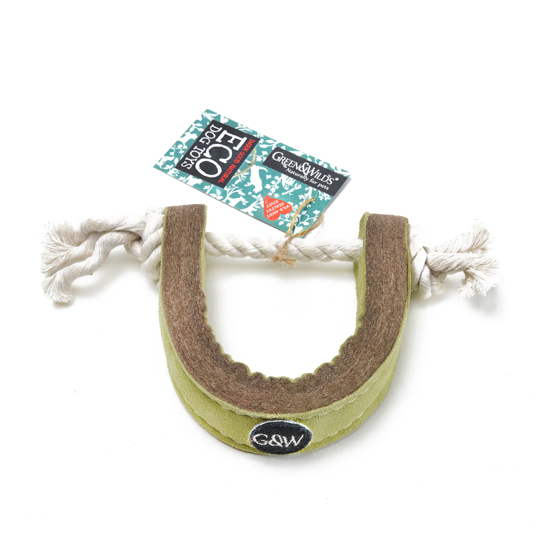 Green & Wilds Push Me, Pull Me Toy