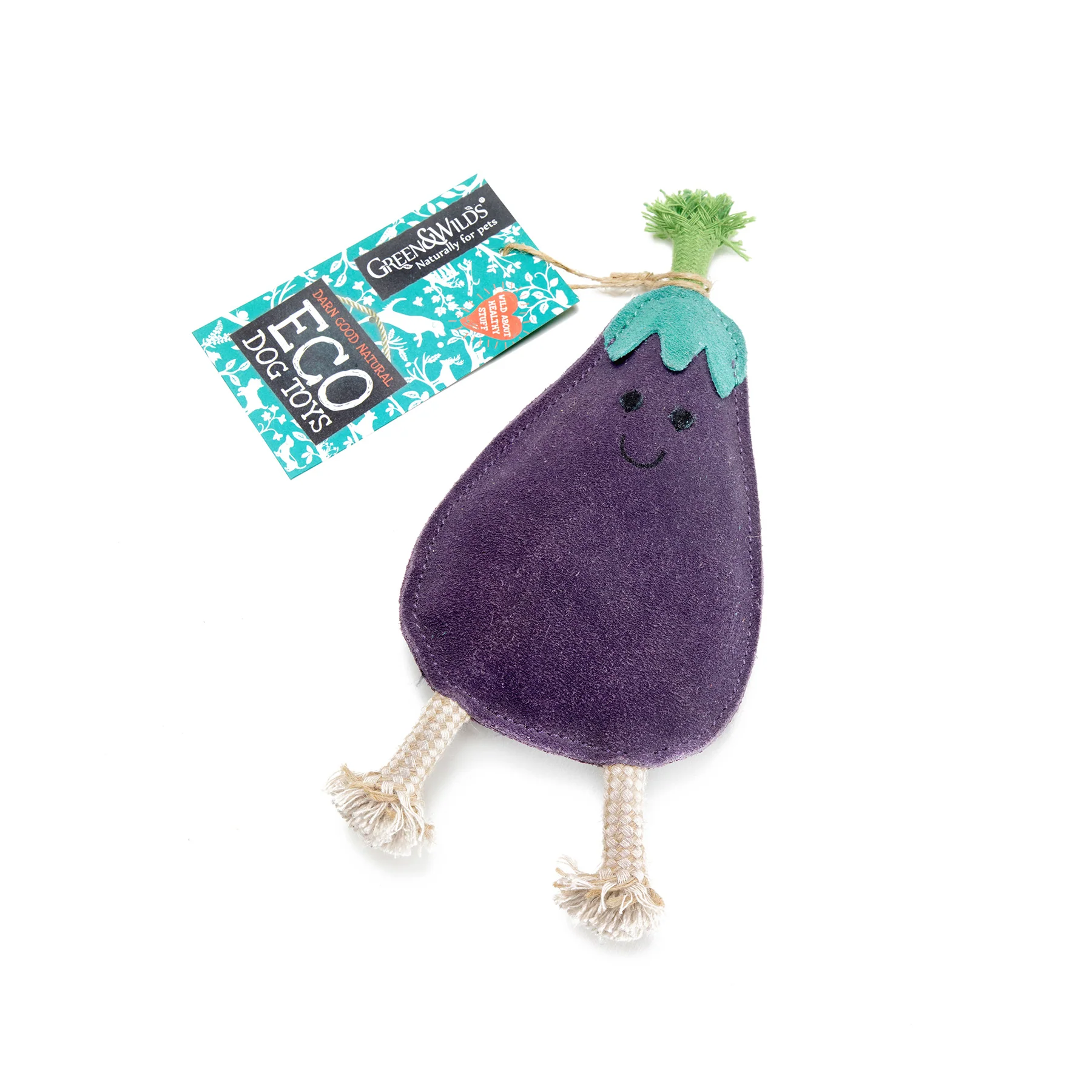 Green & Wilds Austin the Aubergine Toy