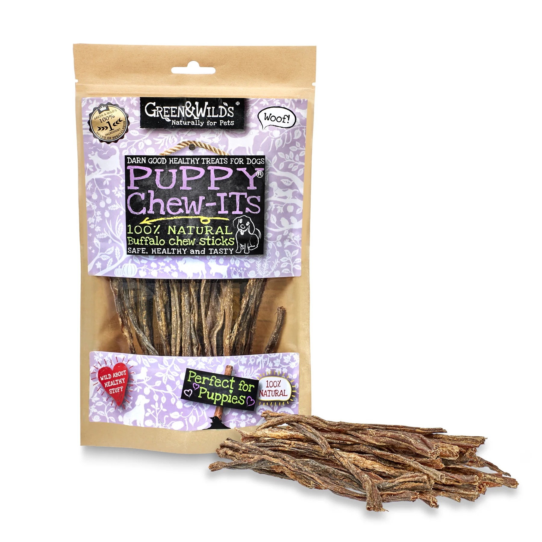Green & Wilds Puppy Chew 80g