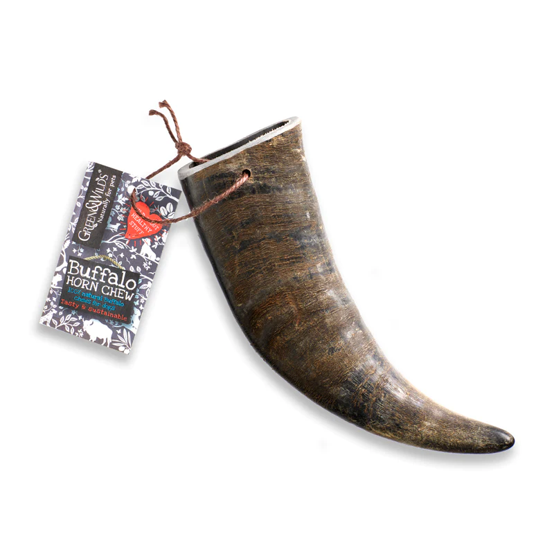 Green & Wilds Buffalo Horn Chew (Large)