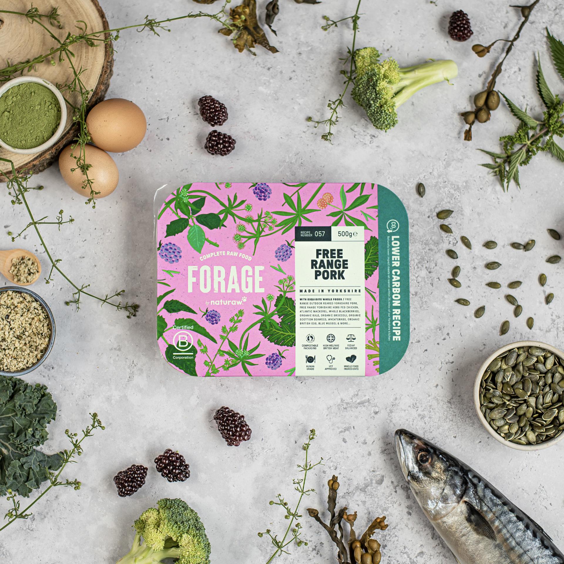 Naturaw Forage - Free Range Pork 500g 