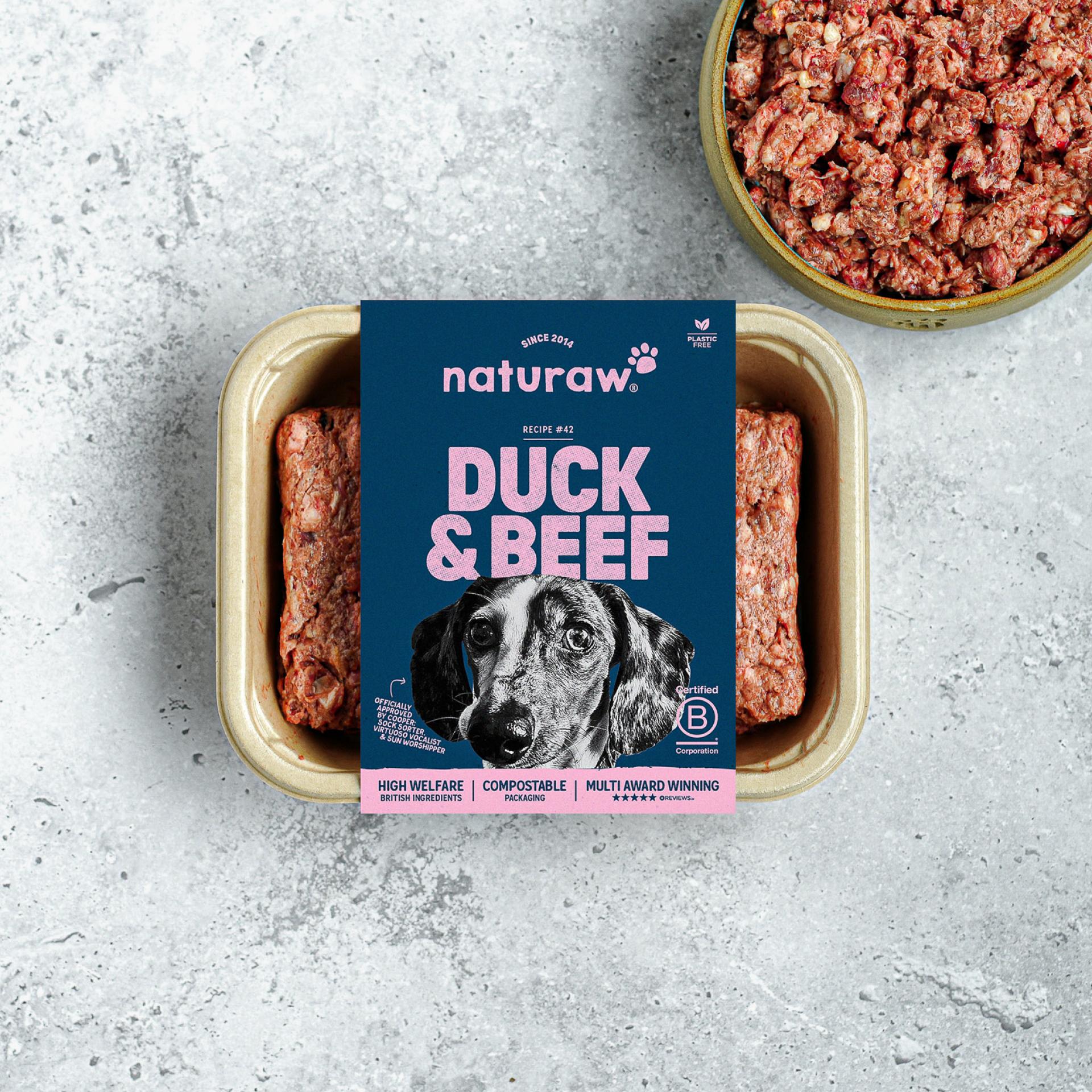 Naturaw Original - Duck & Beef  500g 