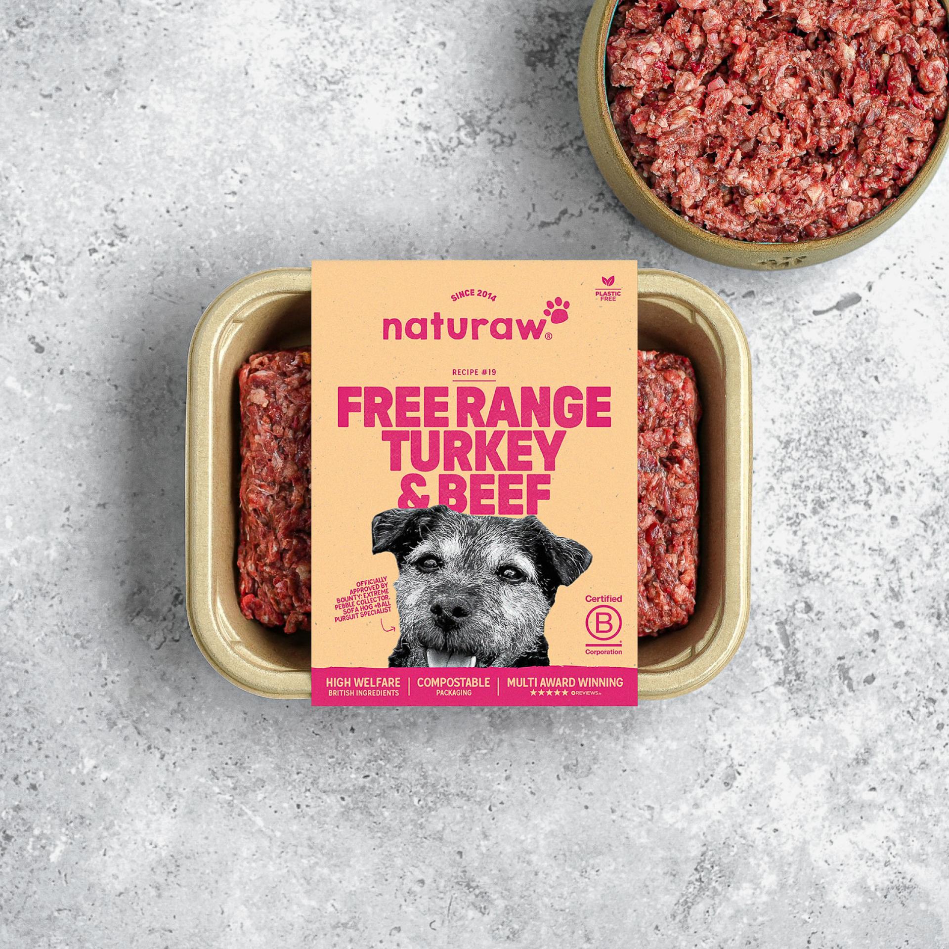 Naturaw Original - Free Range Turkey & Beef   500g 