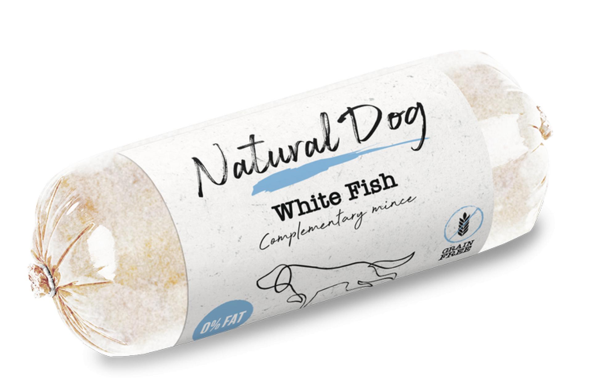 Natural Dog White Fish Chub 500g 