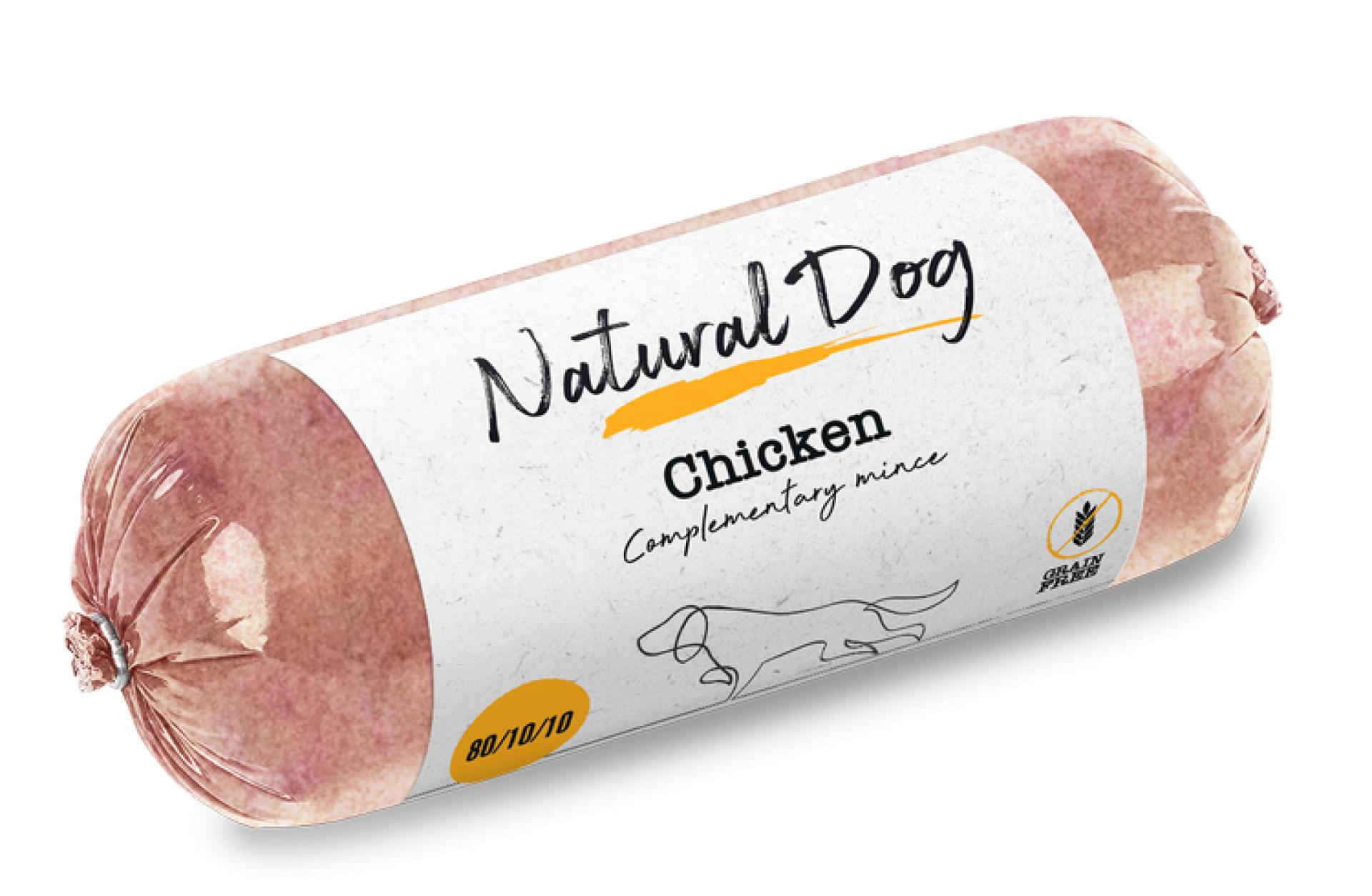 Natural Dog Chicken Chub 500g 