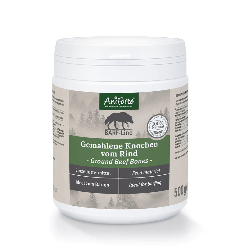 Aniforte Ground Beef Bones 500g 