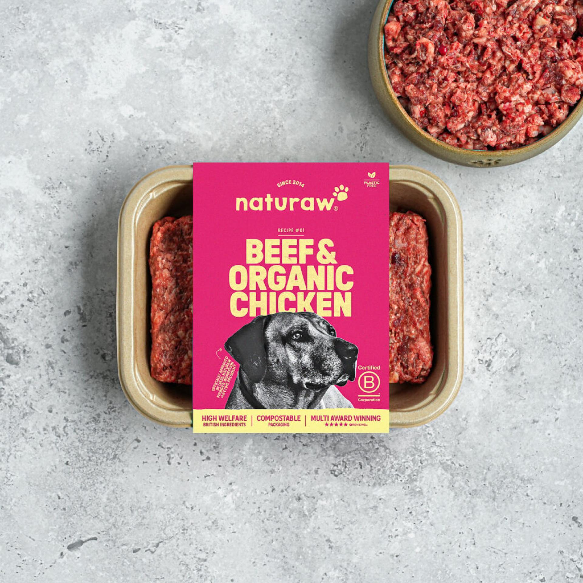 Naturaw Original Beef & Organic Chicken 500g