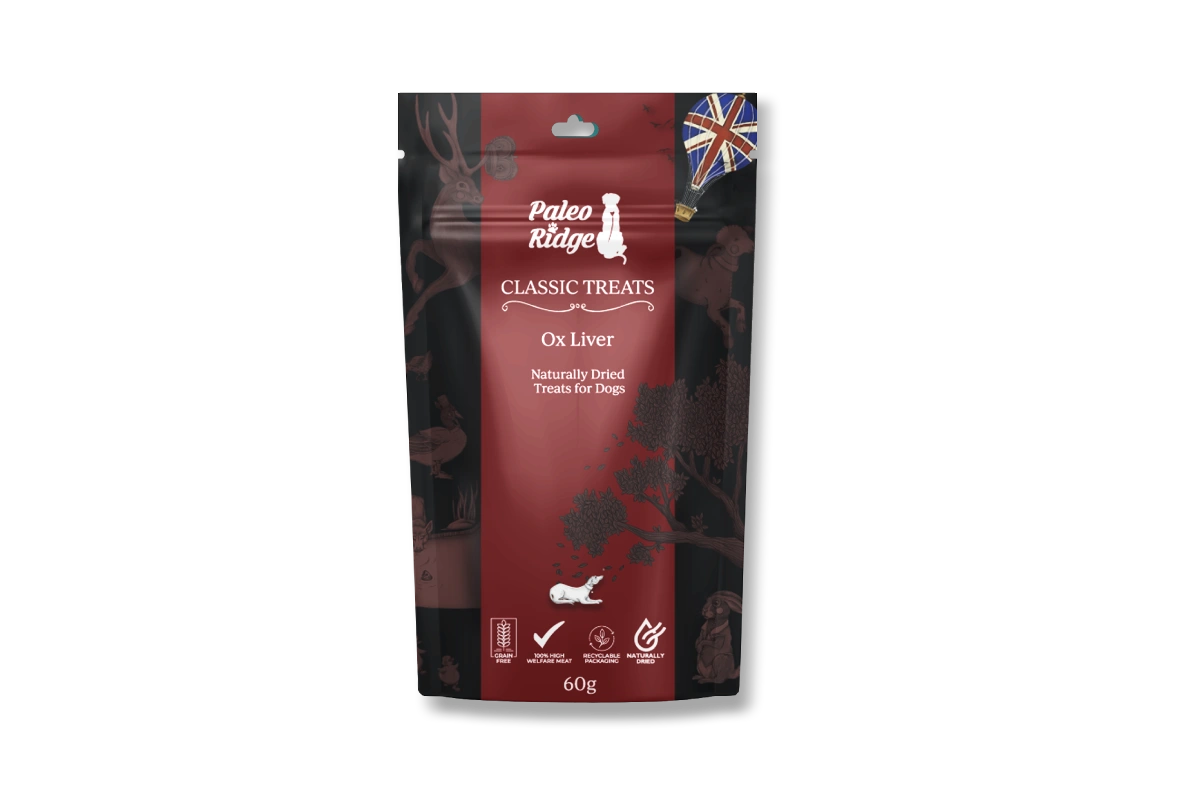 Paleo Ridge Ox Liver Treats 60g