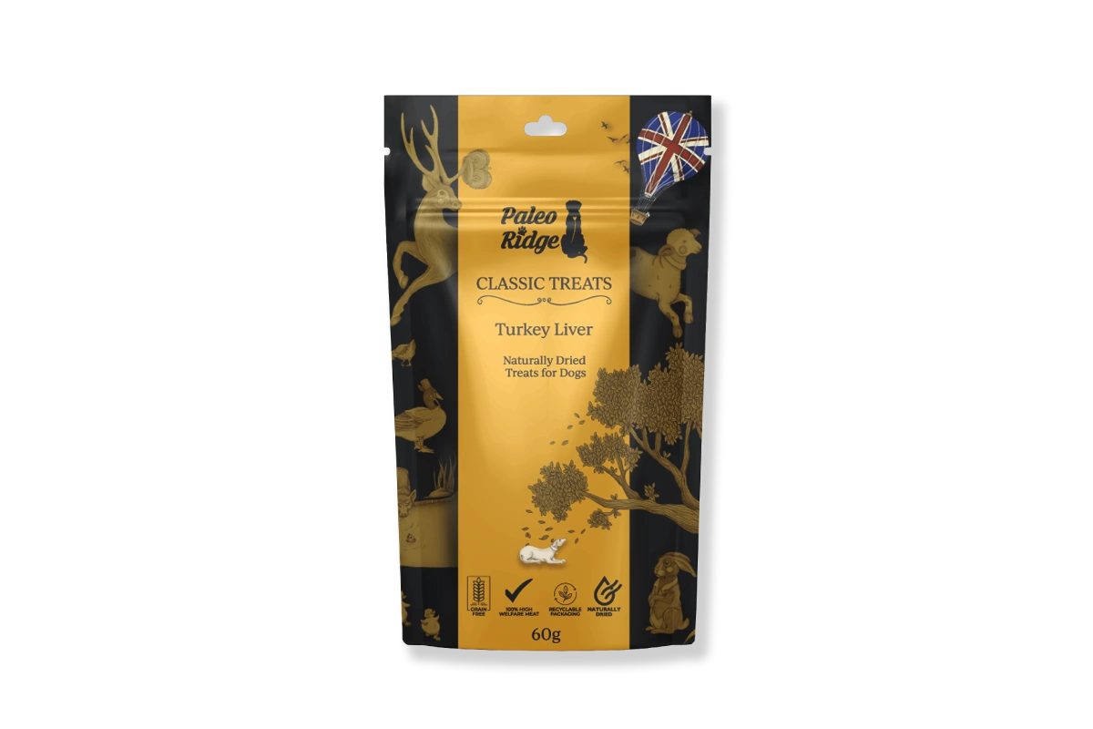 Paleo Ridge Turkey Liver Treats  60g