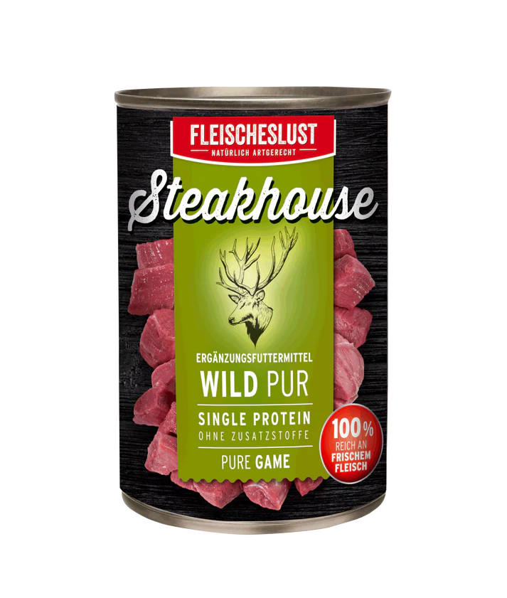 Fleischeslust Steakhouse Pure Game 400g
