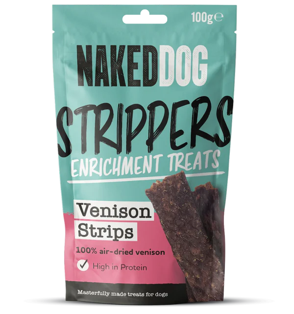 Naked Venison Strippers 100g