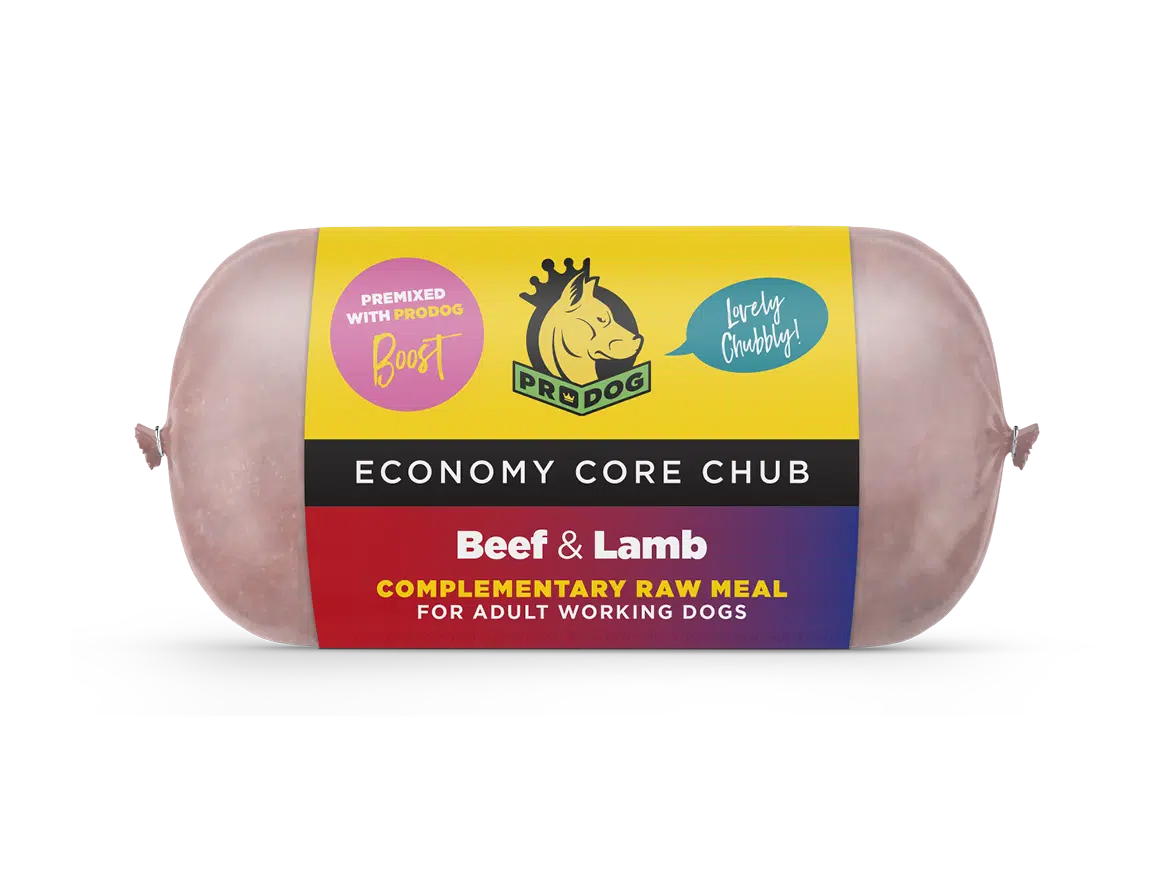 Pro Dog Core Chub Beef & Lamb (80-10-10) 450g