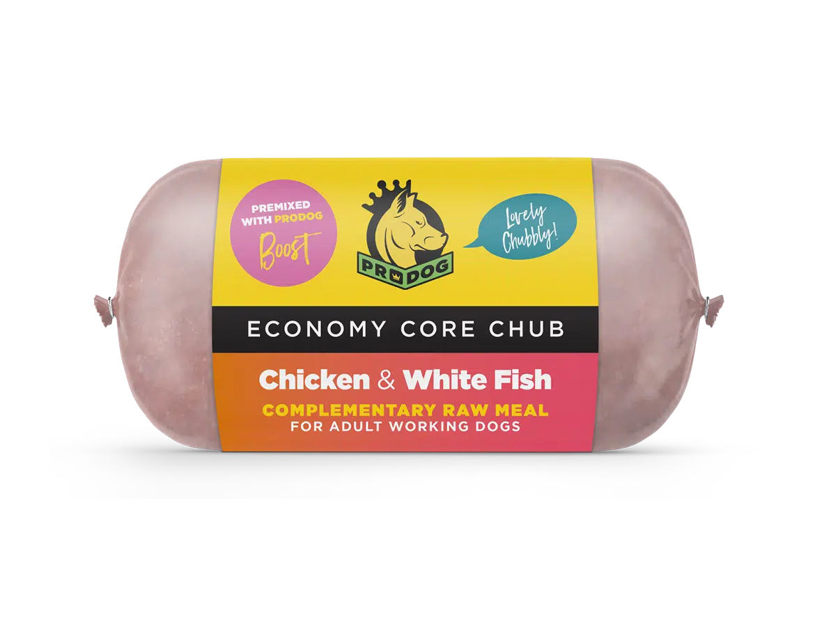 Pro Dog Raw Core Chub Chicken & Fish 450g