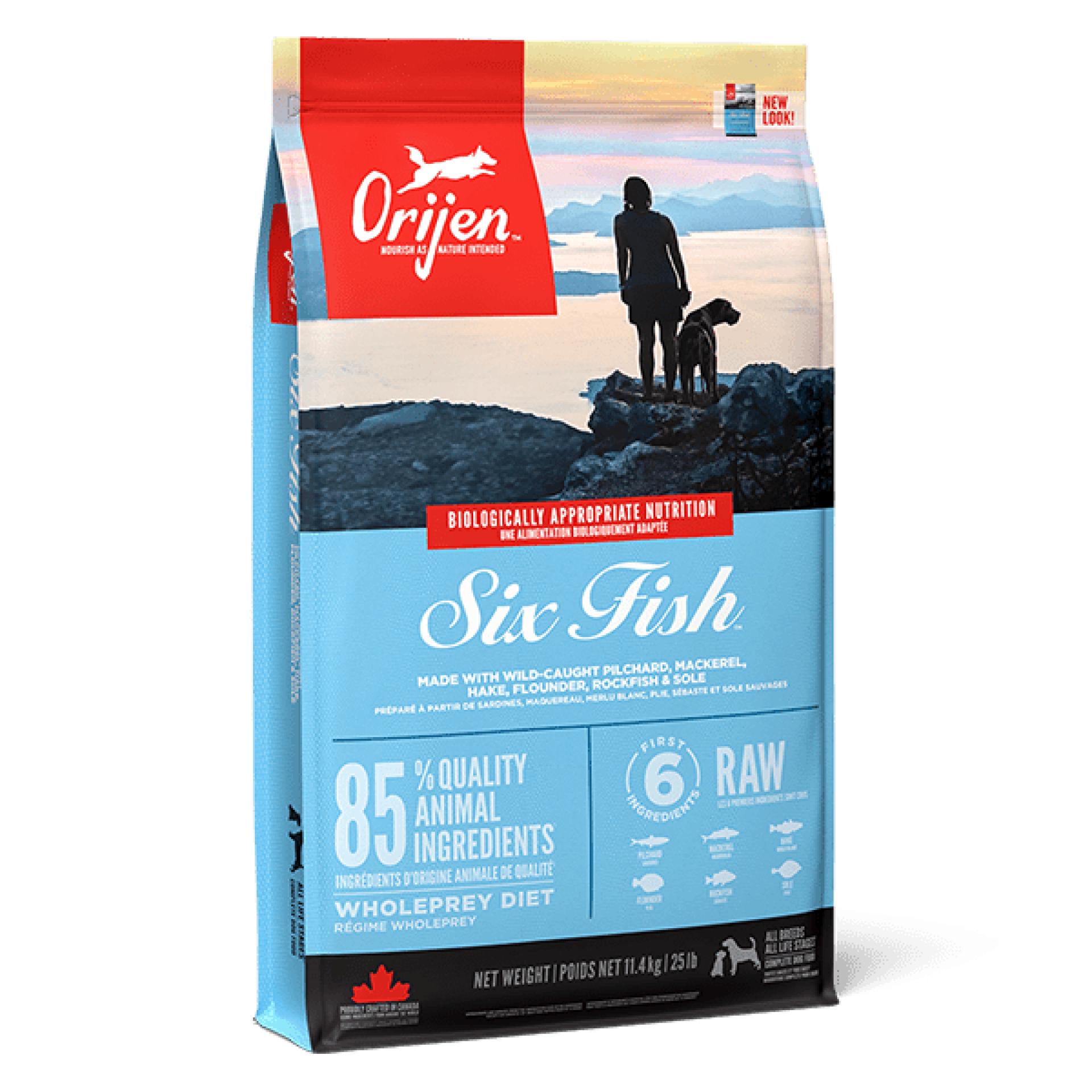 Orijen Six Fish Dog  2kg 