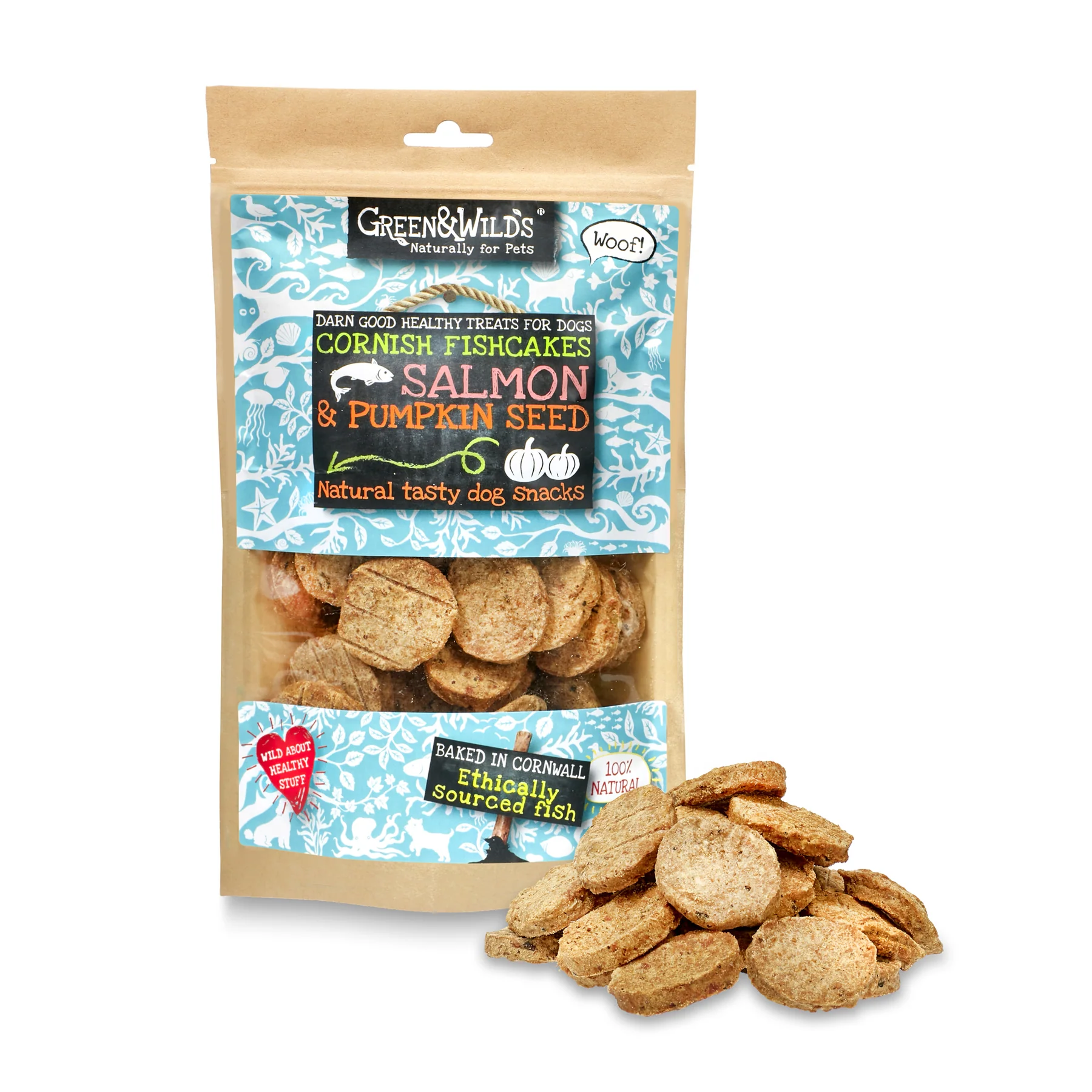 Green & Wilds Cornish Fish Cakes with Pumkin 150g
